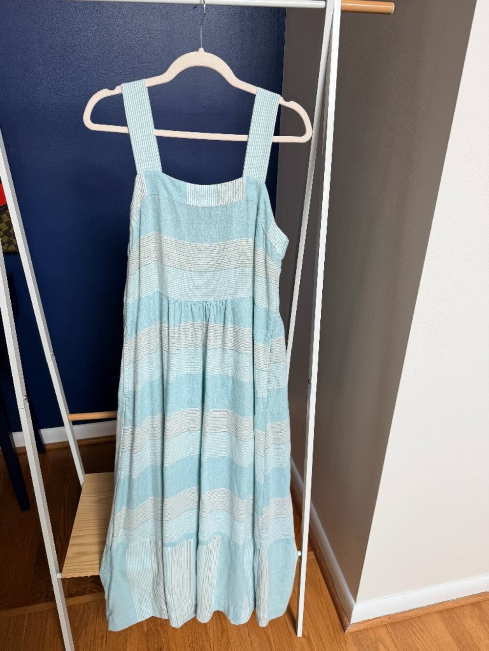 Patagonia sundress with pockets and adjustable straps